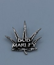 Bob Marley Pot Leaf Pendant Vintage 1994 Alchemy English Pewter No Necklace - £35.80 GBP