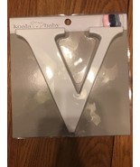Koala Baby White Uppercase Wall Letter V Ships N 24h - €12,83 EUR
