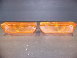 1969 Plymouth Fury Amber Front Turn Signal Lenses Oem #2930374 2930375 Suburban - £70.76 GBP