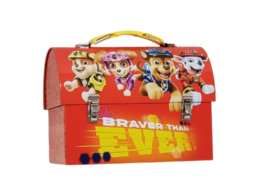 BRAND NEW 2021 TinBox Paw Patrol The Movie Metal Lunch Box Braver Than Ever - £15.45 GBP