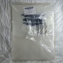 100 pcs Open End Suffocation Warning Bags - 2 Mil, 9 x 12&quot; - £6.07 GBP