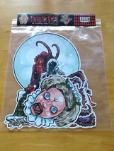 Frightville Novelties Krampus Double-sided Die Cut Decorations - Set of 7 - £23.52 GBP