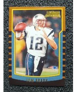 Tom Brady 2000 Bowman Rookie Card. Reprint Mint Condition  - £1.59 GBP