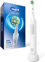 Oral-B Pro 1000 Rechargeable Electric Toothbrush, White - £60.74 GBP