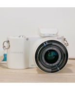 Samsung NX1100 20.3MP Digital Camera Kit W 20-50MM Lens White *GOOD/TESTED* - $158.35