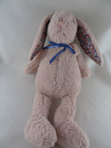 Jellycat Bashful Blossom Bunny Rabbit Fabric lined Ears 11” Plush Dusty pink ros - £7.93 GBP