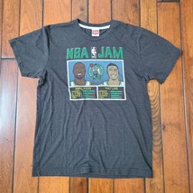 Homage NBA Jam T-Shirt Boston Celtics Jason Tatum Kemba Walker Gray Men&#39;... - $14.80