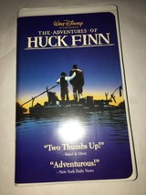 The Adventures of Huck Finn, VHS,Walt Disney,Elijah Wood, Courtney Vance,108 Min - £9.45 GBP