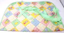 Cabbage Patch Kids 1982 Coleco Blanket Imperfect Stains Quilted - $15.15