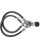 2 Feet Y Splitter Propane Regulator, 2 Hose Low Pressure Regulator Kit f... - $46.29 CAD