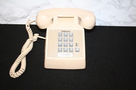 VTG Northwestern Bell Desk Push Button Phone Beige Ivory Telephone UNTES... - £39.81 GBP