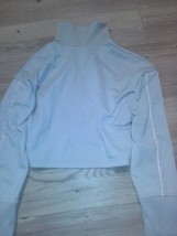 Nike Girls Cropped Long Sleeve Blue Jacket Hoodie Youth Size M Express S... - $8.62