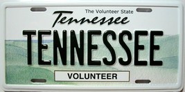 Tennessee License Plate Novelty Fridge Magnet - £6.28 GBP
