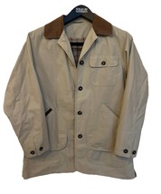 Vtg Y2K LL Bean Womens Chore Coat Barn Jacket Plaid Lined Sz Petite Medium - $1,034.92 MXN