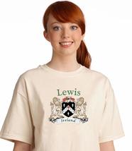 Lewis Irish Coat of arms tee Shirt in Natural - £12.32 GBP+