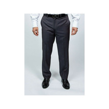 Mens DKNY 100% Wool Two Button Notch Lapel Slim fit Shark Texture 1364 Dark Gray image 11