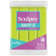 Sculpey III Oven-Bake Clay 2oz-Spring Green - £11.55 GBP