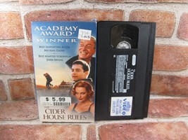 The Cider House Rules (VHS 1999) Michael Caine, Tobey Maguire, Charlize Theron - £3.91 GBP