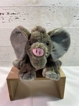 2014 Wild Republic African Elephant Plush Small Grey Elephant Stuffed Animal - £7.67 GBP