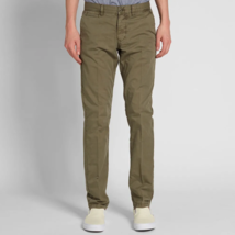 WOOLRICH Mens Trousers Classic Twill Chino Stylish Olive Size 38W WOPAN1104 - £42.97 GBP