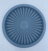 Vtg Tupperware Replacement Servalier Seal Light Blue  812 5&quot; Cover LID ONLY - £5.44 GBP