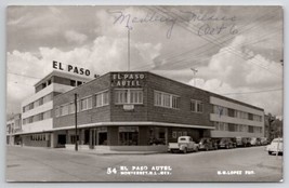 Mexico Del Paso Autel Monterrey Retro Truck Cars RPPC Postcard C35 - $15.95