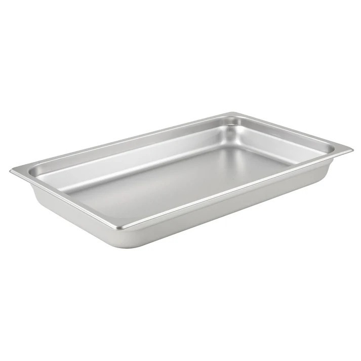 Winco SPJL-102 Stainless Steel 24 Gauge Full Size 2-1/2 Deep Steam Table... - €16,36 EUR Winco SPJL-102 Stainless Steel 24 Gauge Full Size 2-1/2 Deep Steam Table... - €16,36 EUR