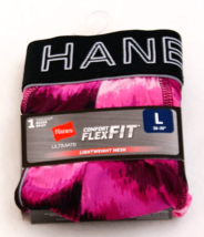 Hanes Pink Comfort Flex Fit Boxer Brief Lightweight Mesh Underwear Men&#39;s... - £14.00 GBP