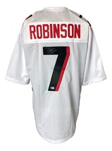 Bijan Robinson Atlanta Signed White Football Jersey BAS - £167.85 GBP