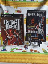 Guitar Hero II PlayStation 2, 2006 Game Case Cover Artwork Manuel Only N... - $10.00