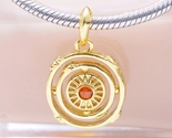 14k Gold-plated Game of Thrones Spinning Astrolabe Dangle Charm - $17.60