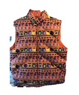 SKYR BY SCANDIA Vintage M Multicolored Full Zip Reversible Down Insulate... - $101.55 CAD