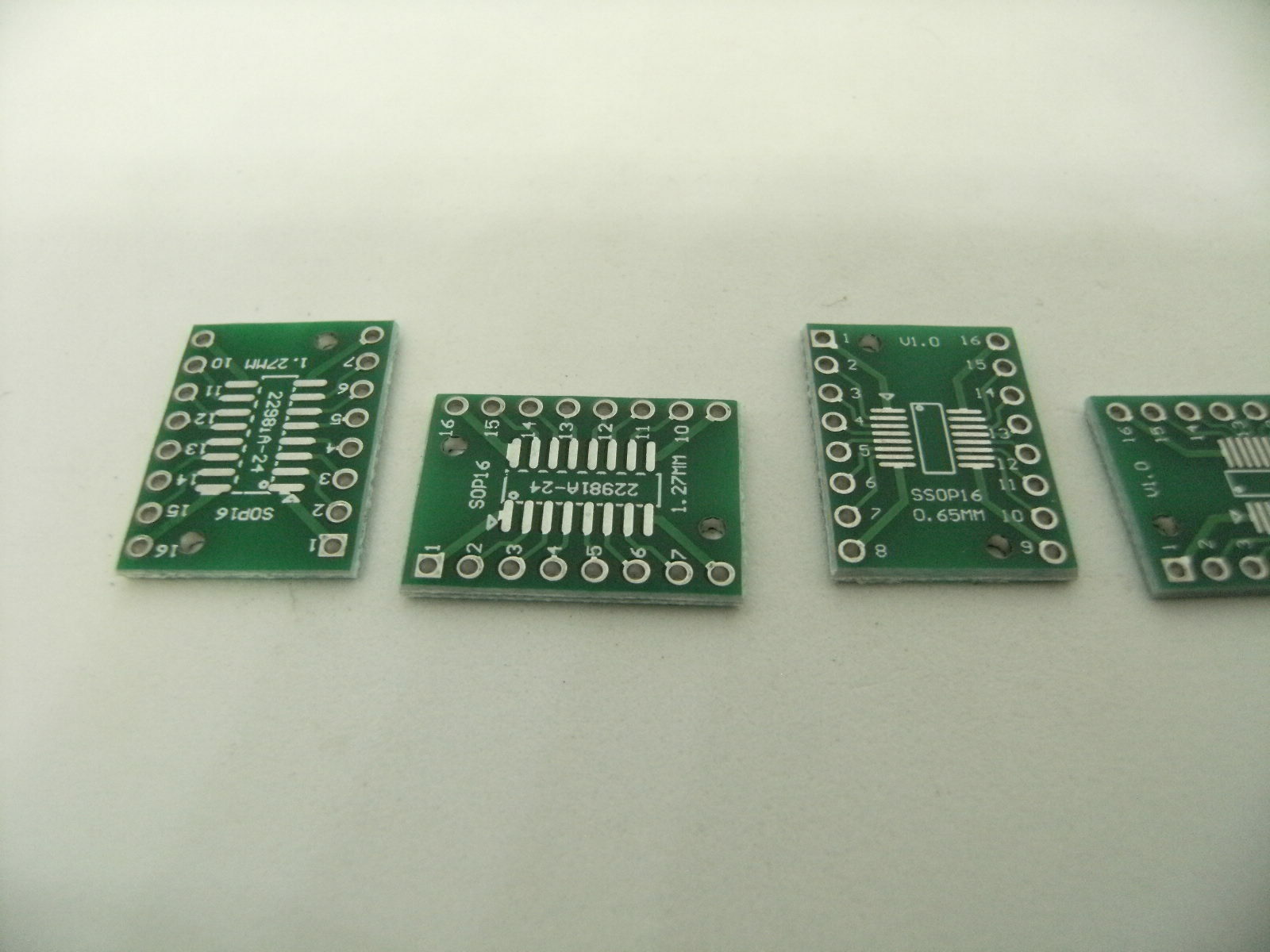 5x SOP16 DIP16 16 Holes IC Chip PCB Electronic Prototype Board Adapter Converter Item image 7