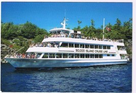 Ontario Postcard Parry Sound Cruise Ship Island Queen Georgian Bay 30000 Islands - £2.32 GBP