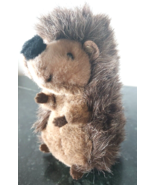 STEIFF © Hedgehog Vintage 90s Mohair Toy by Steiff Germany 7&quot; Stuffed An... - $26.83 CAD