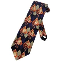 Ralph Marlin Mens The Scream Edvard Munch Artist Necktie - Beige - One Size Neck - £11.82 GBP