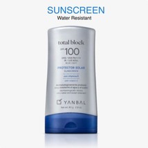 TOTAL BLOCK Sunblock SPF100 Blue Light RSF 99 % High Protection Yanbal - $33.85