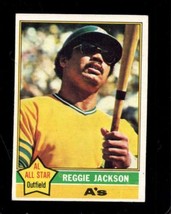 1976 Topps #500 Reggie Jackson Ex Athletics Hof *X104880 - £9.05 GBP