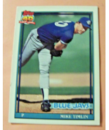 1991 Topps #121T Mike Timlin Toronto Blue Jays &amp; 1999 ALEX WRIGHT #22, F... - $36.28 MXN