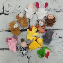 Finger Puppets Animals Lot of 12 Assorted  - $14.84