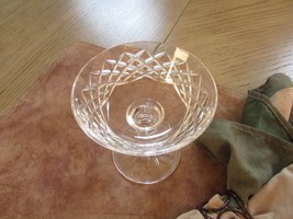 Waterford Crystal Seneca Pattern Champagne/Sherbert Stem Glass 4-3/8&quot;H - £19.74 GBP