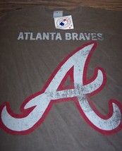Vintage Style Atlanta Braves Mlb Baseball T-Shirt Mens 2XL Xxl New w/ Tag - £15.56 GBP
