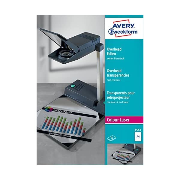Avery Zweckform 3561 Overhead Projector Transparencies 0.13 mm Increased... - $153.00