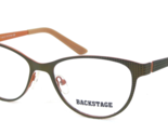 Occhiali Da Vista BACKSTAGE BAC5921 Col. 2 In Bronzo Verde Chiaro 51-16-... - $66.32