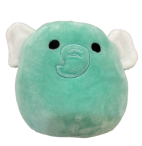 Kellytoy Squishmallows Plush Green Elephant Stuffed Animal Squishy 5&quot; Lovey - £7.68 GBP