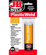 J-B Weld PlasticWeld PUTTY STiCK EPOXY Adhesive Repair plastic abs pvc G... - €20,25 EUR