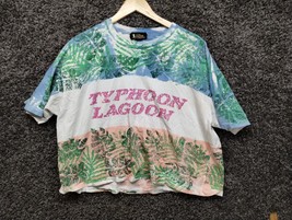 VINTAGE Disney Fashions Typhoon Lagoon Shirt Adult Oversized Cropped Boxy - $55.82