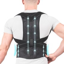 Posture Corrector for Women and Men Adjustable Back Braces Support Straightener  - £29.69 GBP