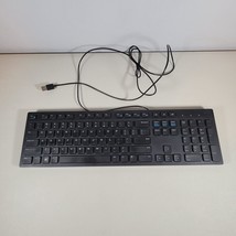 Dell Wired Keyboard 1293 KB216p USB Plug In Black - $14.94