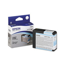 Epson - Closed Printers And Ink T580500 Light Cyan Ultrachrome Ink For 80 Ml Sty - $160.37